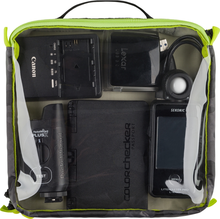 Tenba Tools Cable Duo 8 Camuflage & Lime