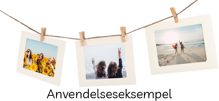 Walther Billedreb m/ 10 Klips & Papirrammer