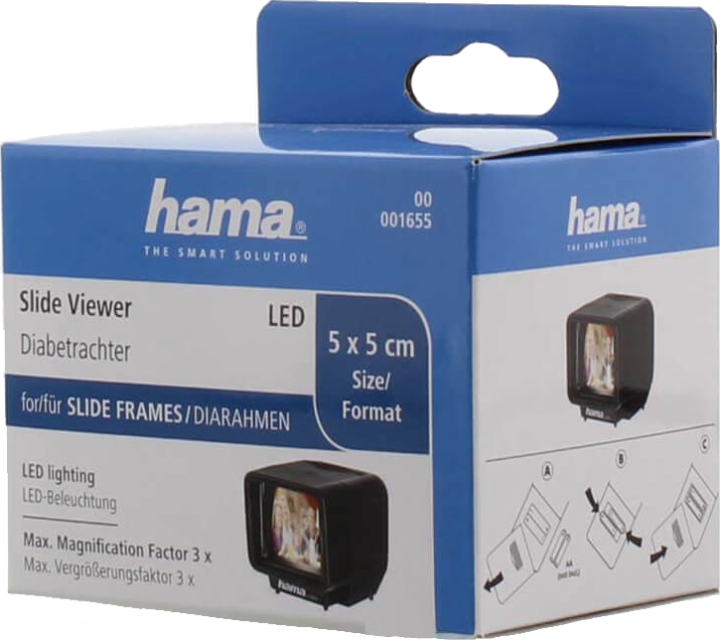 Hama LED Diasbetragter - 3x Forstørrelse