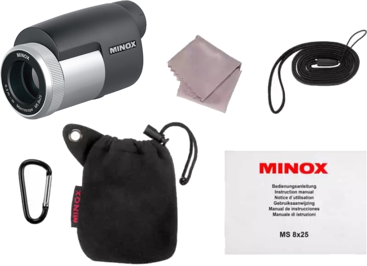 MINOX MS 8x25 Macroscope Monokulær Kikkert