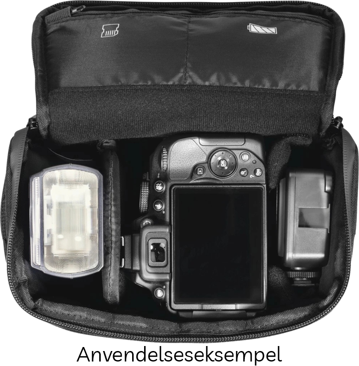 Hama Matera 130 Skuldertaske - Sort