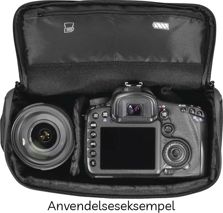 Hama Matera 135 Skuldertaske - Sort