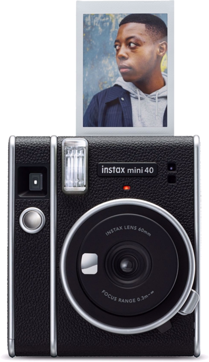 FUJIFILM Instax Mini 40 Kamera - Black (Sort)
