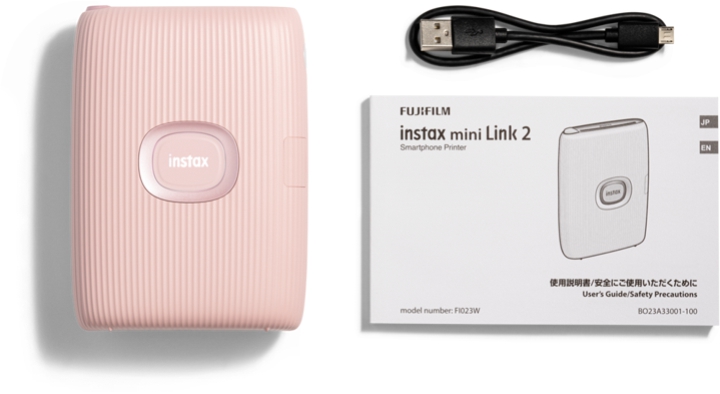 FUJIFILM Instax Mini Link 2 Printer - Soft Pink (Lyserød)