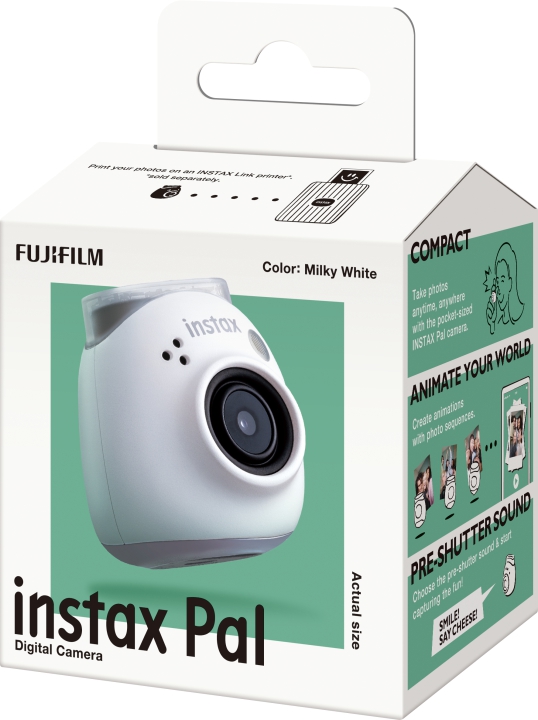 FUJIFILM Instax Pal Kamera - Milky White (Hvid)