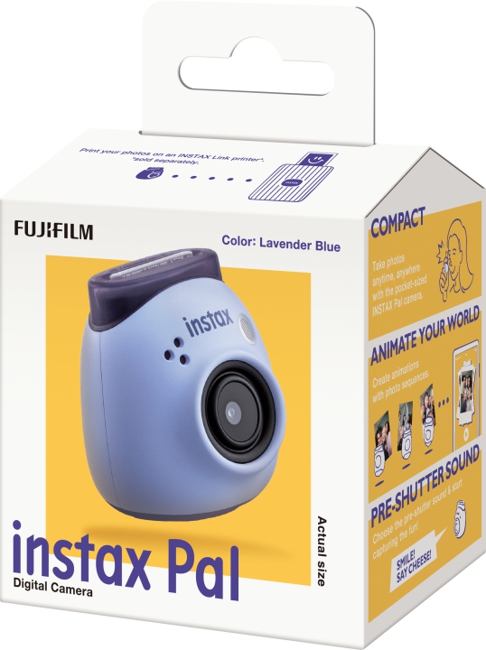 FUJIFILM Instax Pal Kamera - Lavender Blue (Blå)