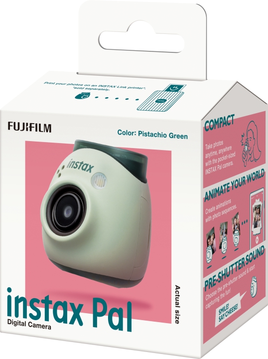 FUJIFILM Instax Pal Kamera - Pistachio Green (Grøn)