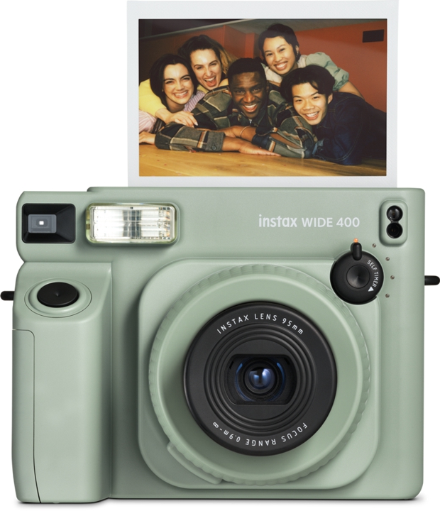 FUJIFILM Instax Wide 400 Kamera - Black (Sort)