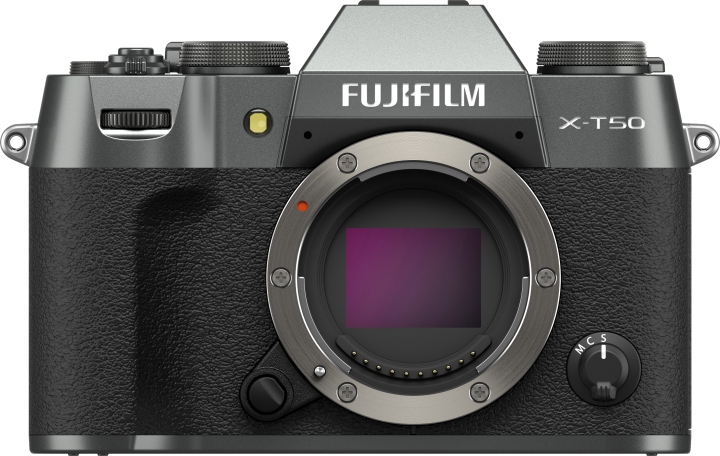 FUJIFILM X-T50 Charcoal Sølv Kit m/ XC 15-45mm F3.5-5.6 OIS PZ