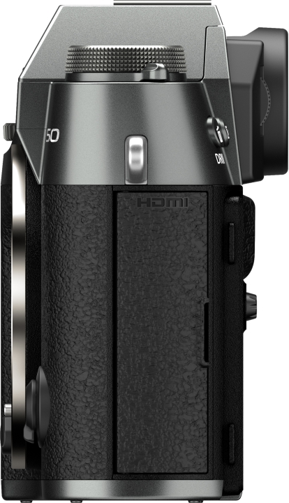 FUJIFILM X-T50 Charcoal Sølv Kit m/ XC 15-45mm F3.5-5.6 OIS PZ