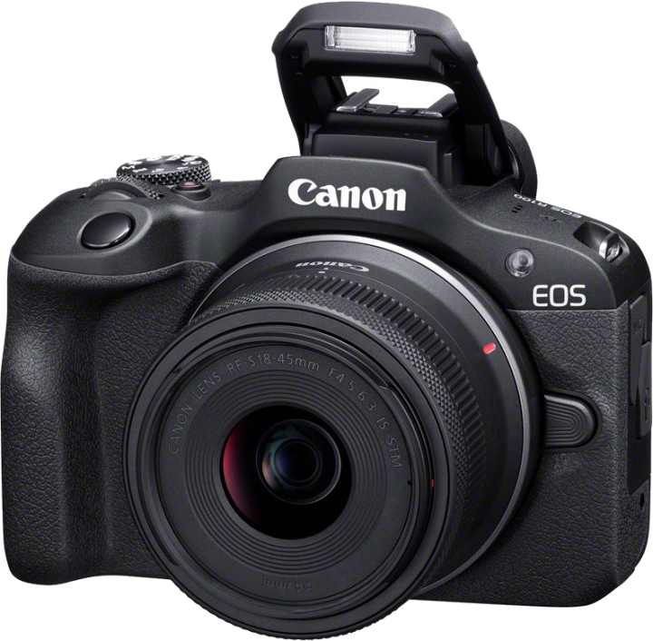 Canon EOS R100 Kit m/ RF-S 18–45mm IS STM