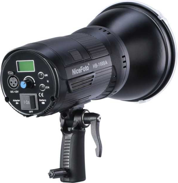 NiceFoto HB-1000A LED Bi-Color Studio Lys m/ Batteri