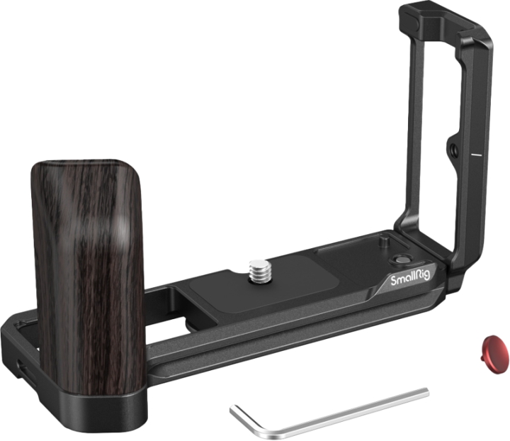 SmallRig 4137 L-Bracket Greb til FUJIFILM X-T5 m/ Rød Udløserknap