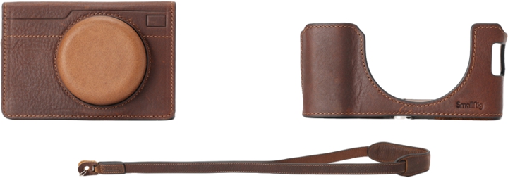 SmallRig 4558 Læderetui Kit til FUJIFILM X100VI - Brun