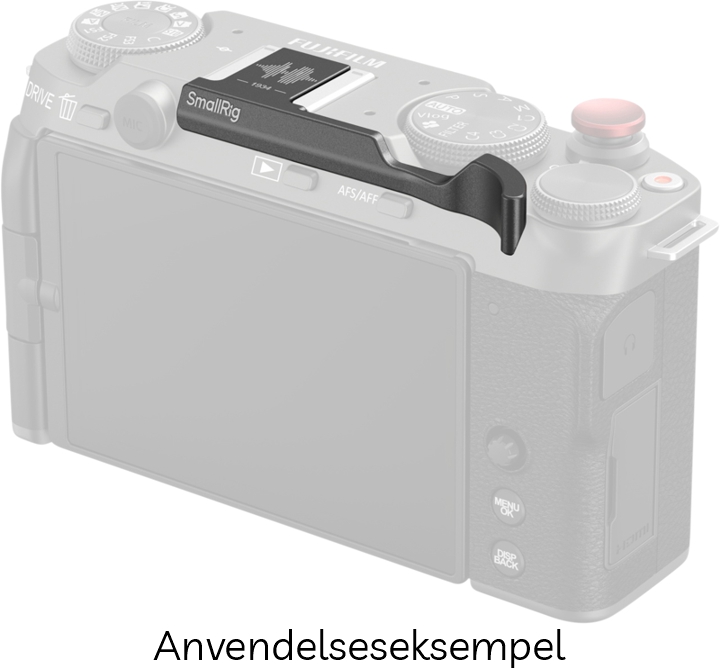 SmallRig 4878 Tommelgreb til FUJIFILM X-M5 - Black (Sort)