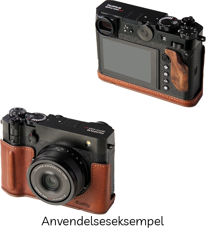 SmallRig 5268 Læderetui & Kit til FUJIFILM GFX100RF - Brun