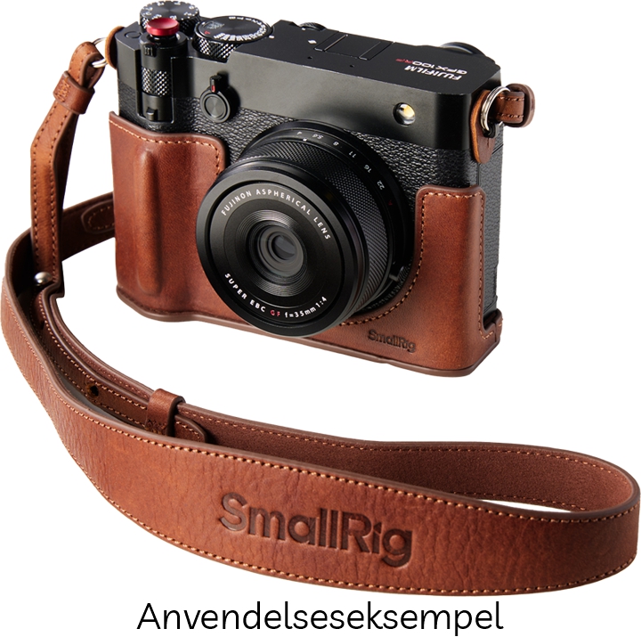 SmallRig 5268 Læderetui & Kit til FUJIFILM GFX100RF - Brun