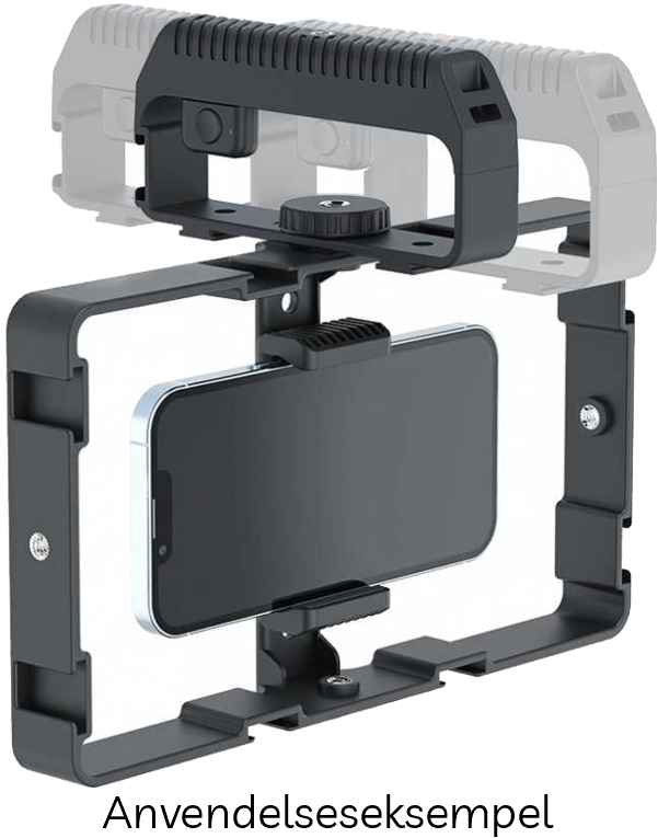 JJC SPC-UN1R VideoRig til Smartphone m/ udløser