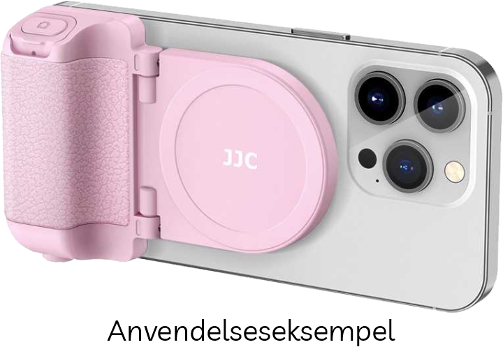 JJC Magnetisk Greb til Smartphone m/ udløser - Pink (Lyserød)