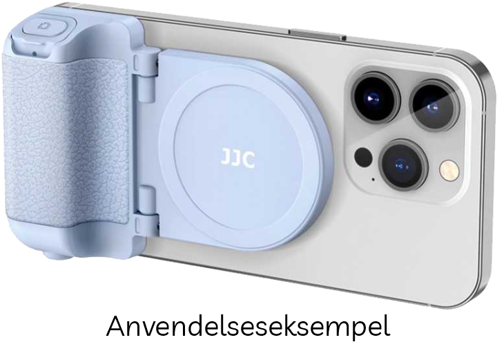 JJC Magnetisk Greb til Smartphone m/ udløser - Blue (Blå)