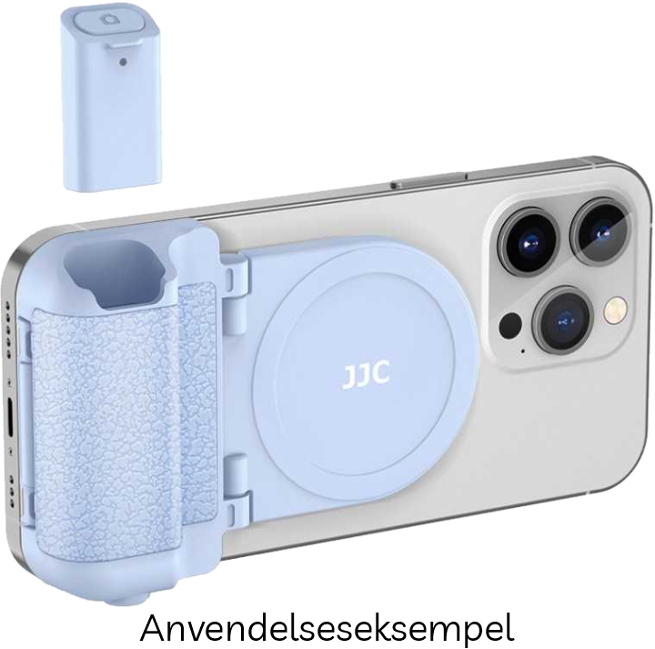 JJC Magnetisk Greb til Smartphone m/ udløser - Blue (Blå)