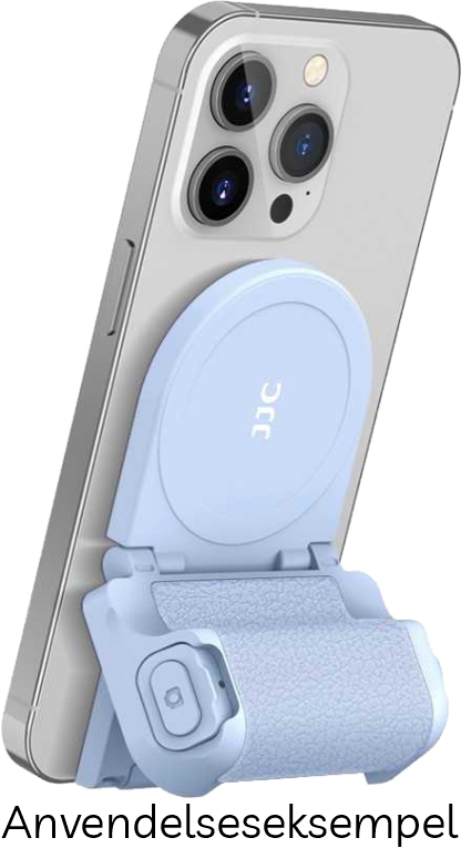 JJC Magnetisk Greb til Smartphone m/ udløser - Blue (Blå)