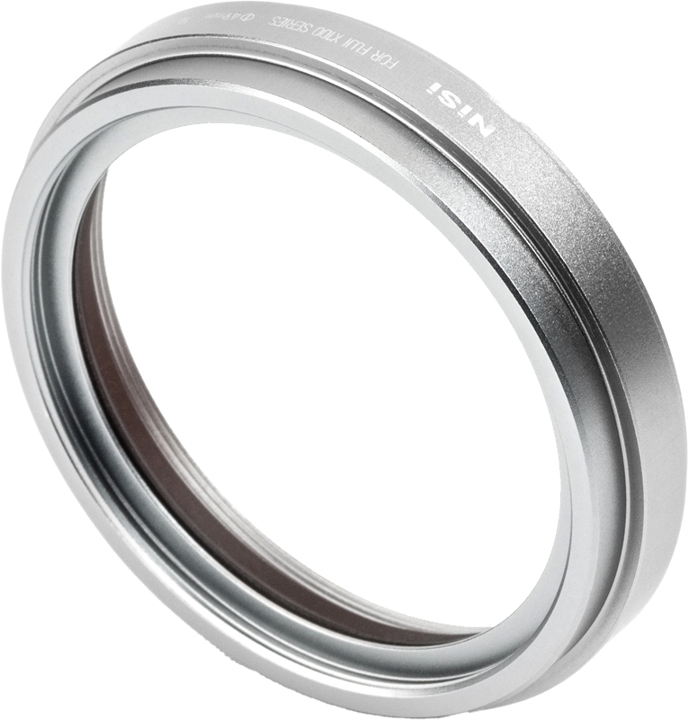 NiSi X100 Modlysblænde & UV-Filter  - Sølv