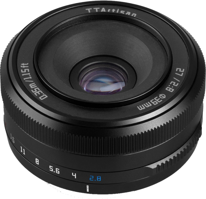 TTARTISAN AF 27mm F2.8 - Black (Sort) - FUJIFILM X-Mount
