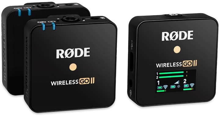 RØDE Trådløs Mikrofon Wireless GO II - TRS & USB-C