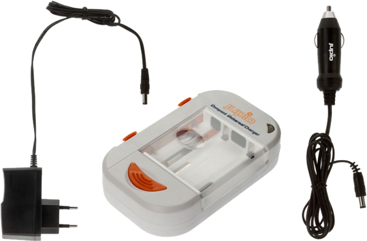 Jupio Kompakt Universal Oplader inkl. USB-A Udgang