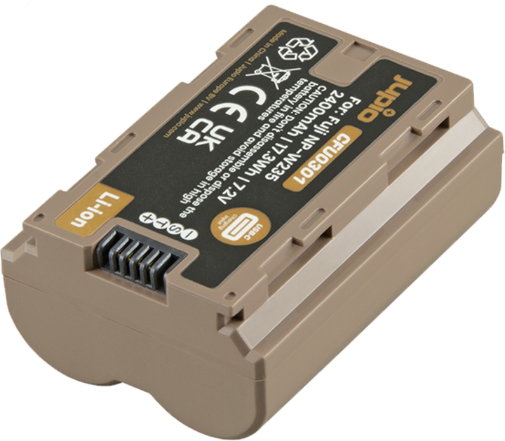 Jupio FUJIFILM NP-W235 Batteri - ULTRA C (USB-C ladeport)