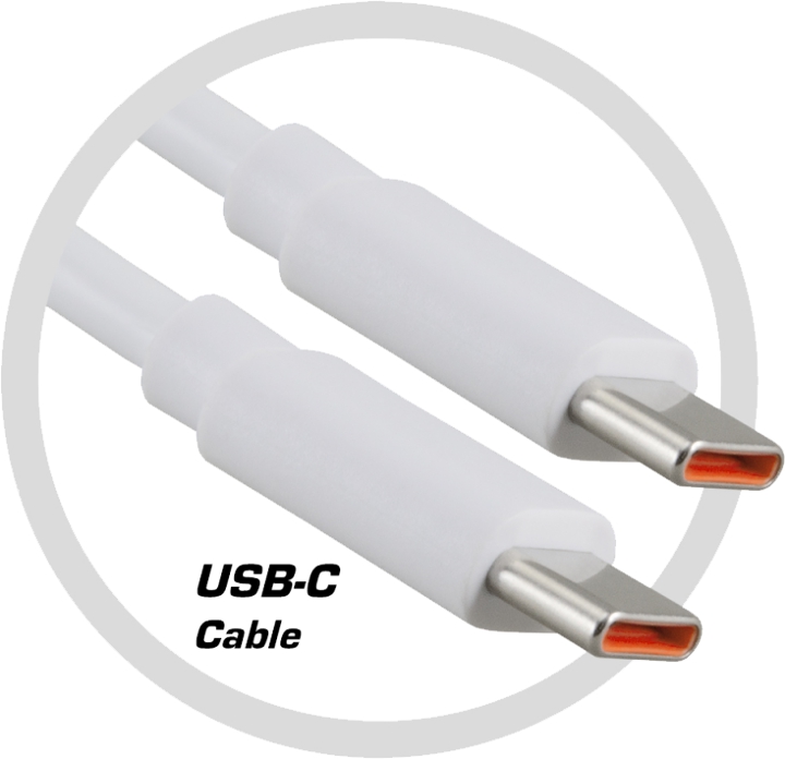 Jupio Hurtig Universial Oplader m/ USB-C stik & LCD