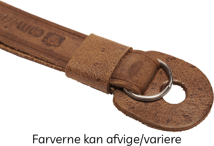 Cam-in Bred Lysbrun Håndledsrem i Skind (Cam3054)