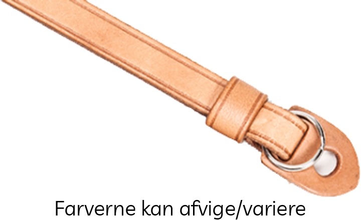 Cam-in Smal Beige Læderrem (Cam3236C) - Justerbar