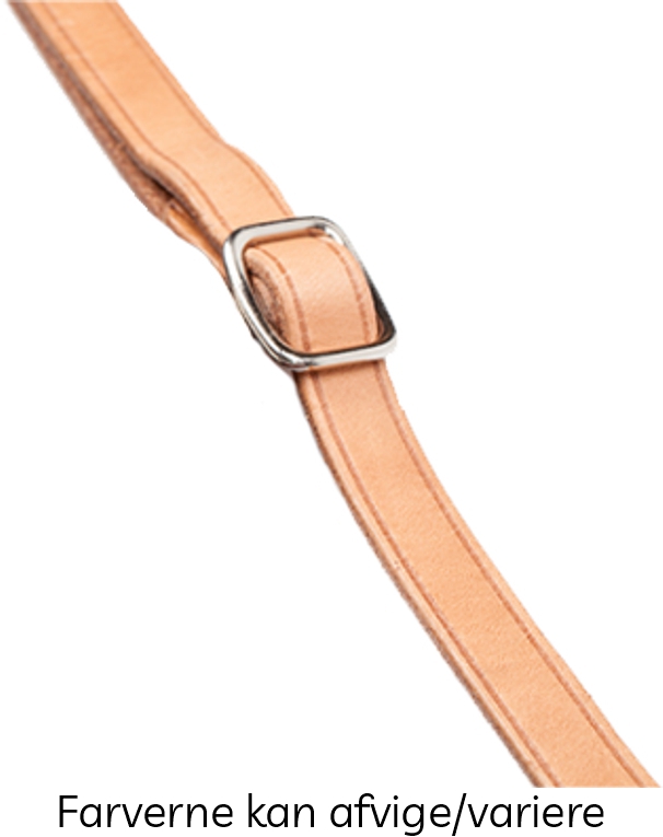 Cam-in Smal Beige Læderrem (Cam3236C) - Justerbar