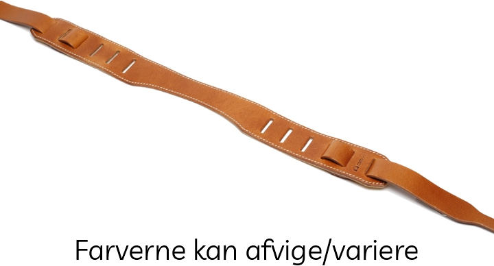 Cam-in Premium Cognac Læderrem (Cam3351) - Justerbar